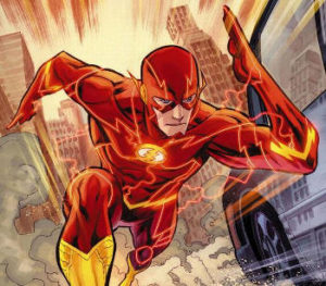 Flash mentre corre