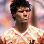 Marco van Basten con la maglia dell'Olanda